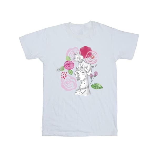 Disney Herr 101 Dalmatiner Blommor T-shirt