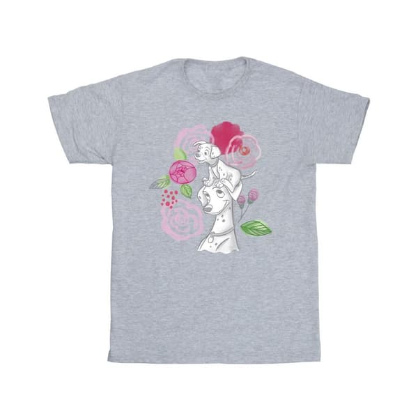 Disney Herr 101 Dalmatiner Blommor T-shirt