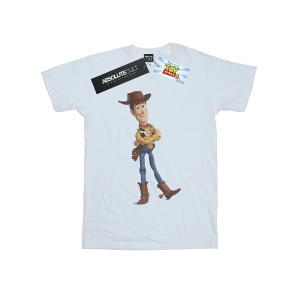 Disney Dam/Tjej Toy Story 4 Sherrif Woody Boyfriend T-shirt i bomull