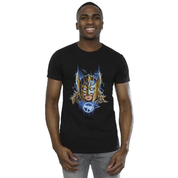 Marvel Mens Thor Love And Thunder Mask T-Shirt