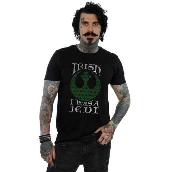 Star Wars Mens Irish I Was A Jedi T-Shirt