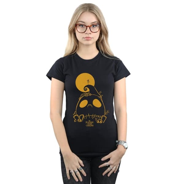 Disney Dam/kvinnor Nightmare Before Christmas Jack Skellington Cemetary - T-shirt i bomull