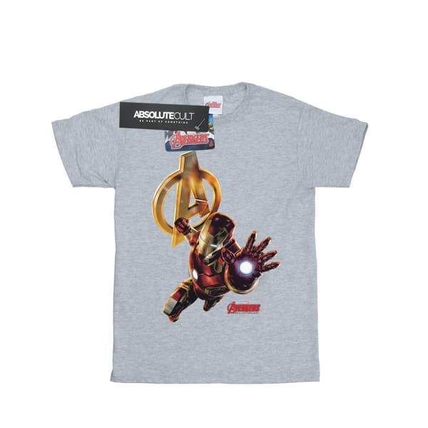 Marvel T-shirt - Iron Man Pose för pojkar