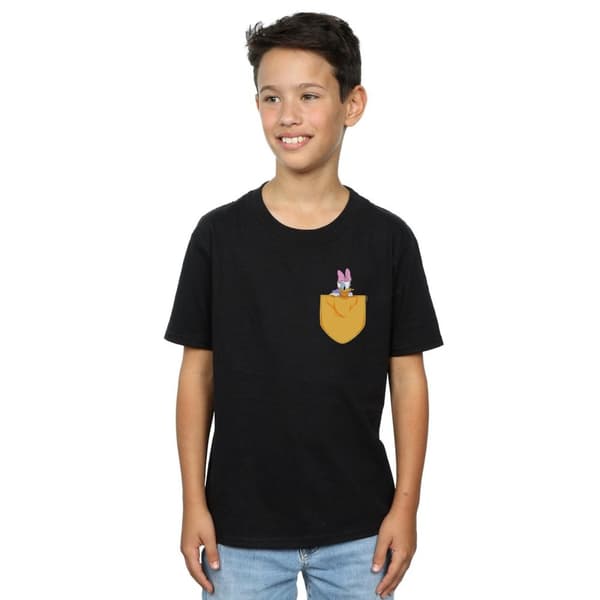 Disney Pojkar - Daisy Duck T-shirt med fuskficka