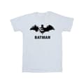 Miniatyrbild 1 av 3: DC Comics T-shirt i bomull med Batman Black Stare-logotyp för flickor