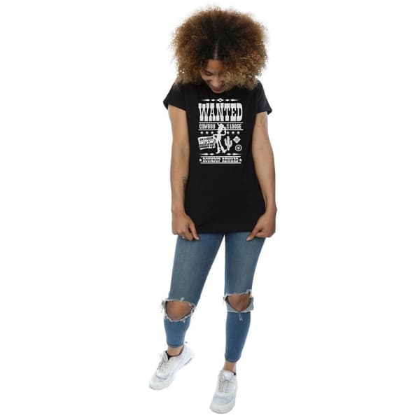 Disney Womens/Ladies Toy Story Wanted Poster Cotton T-Shirt