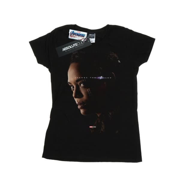 Marvel Womens/Ladies Avengers Endgame Avenge The Fallen Valkyrie Cotton T-Shirt