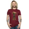 Miniatyrbillede 2 af 5: Star Wars Mens Chewbacca Christmas Lights T-Shirt