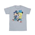 Miniatyrbillede 1 af 3: Disney Mens Mickey And Minnie Mouse Pose T-Shirt