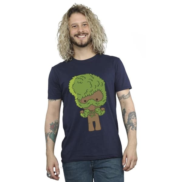 Marvel Mens I Am Groot Chibi Flex T-shirt