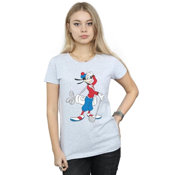 Disney Womens/Ladies Goofy Golf Cotton T-Shirt