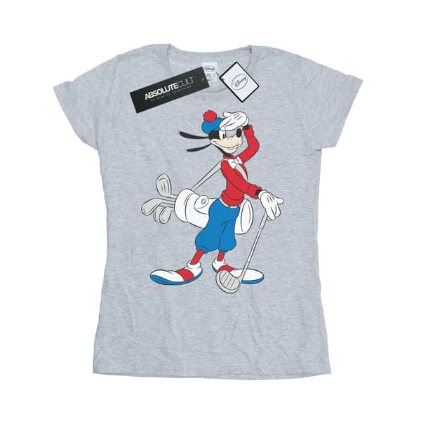 Disney Womens/Ladies Goofy Golf Cotton T-Shirt
