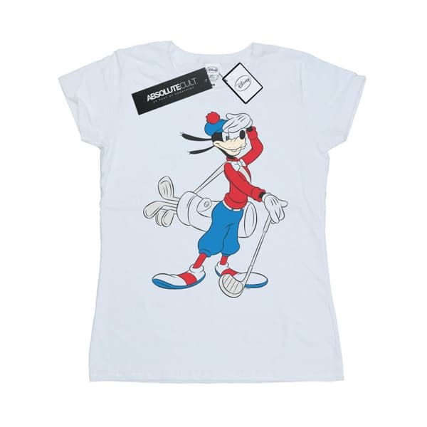 Disney Womens/Ladies Goofy Golf Cotton T-Shirt