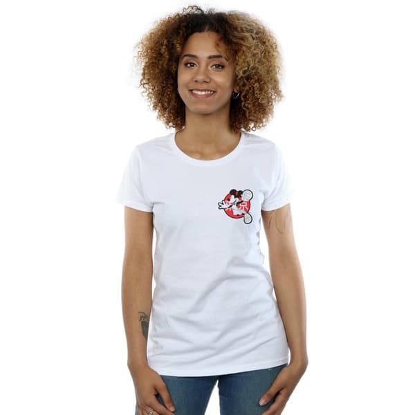 Disney Dam/Tjej Musse Pigg Dunking T-shirt i bomull
