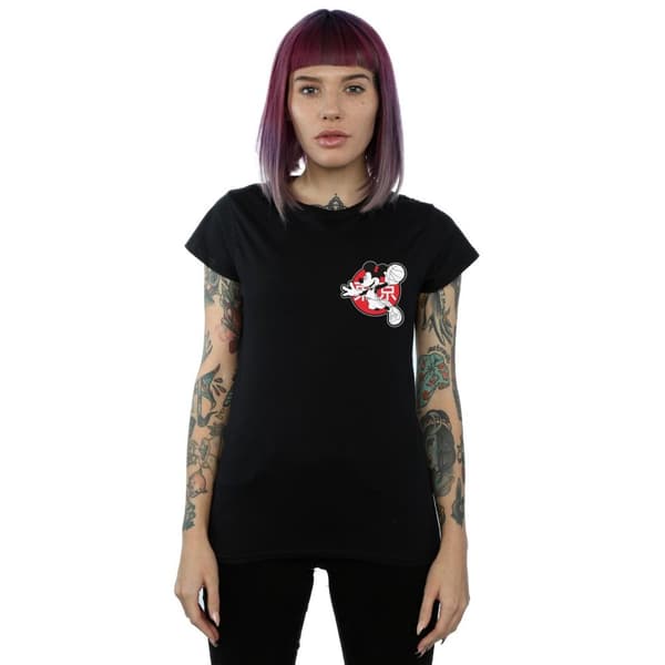 Disney Dam/Tjej Musse Pigg Dunking T-shirt i bomull