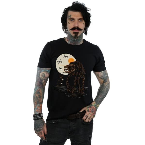 Star Wars Mens Halloween AT AT T-Shirt