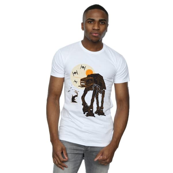 Star Wars Mens Halloween AT AT T-Shirt