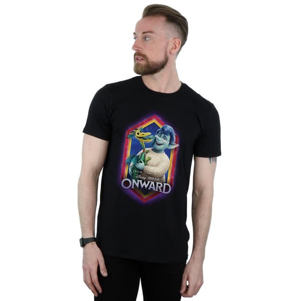 Disney Herrar - Onward Laurel And Blazey Crest T-shirt