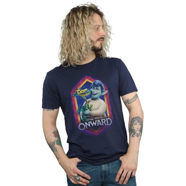 Disney Herrar - Onward Laurel And Blazey Crest T-shirt