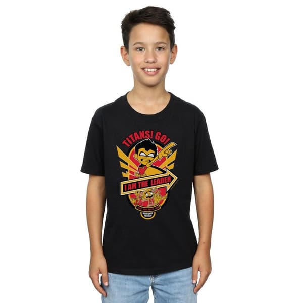 DC Comics Boys Teen Titans Go I Am The Leader T-Shirt