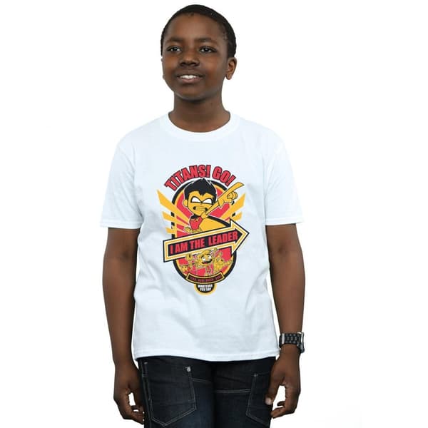 DC Comics Boys Teen Titans Go I Am The Leader T-Shirt