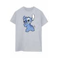 Miniatyrbillede 1 af 2: Disney Womens/Ladies Lilo And Stitch Stitch Backside Breast Print Cotton Boyfriend T-Shirt
