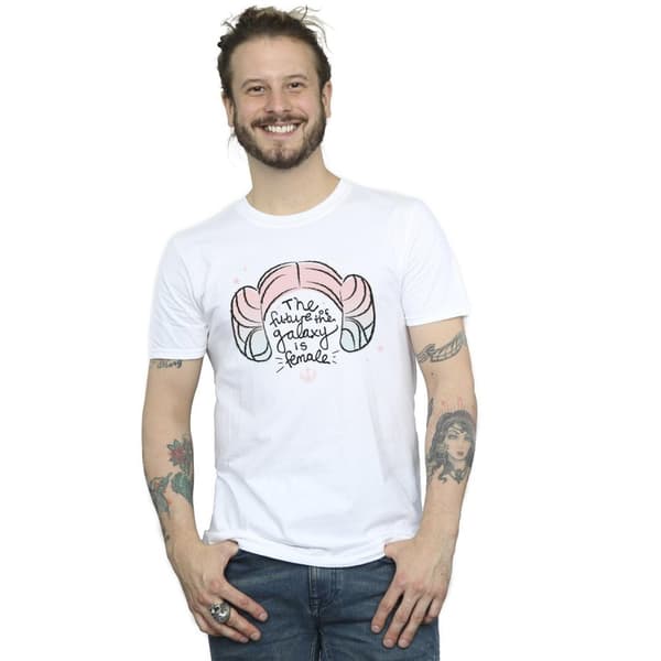 Star Wars Mens Princess Leia Future Of The Galaxy T-Shirt