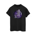 Pikkukuva 1 / 3: Marvel Womens/Ladies Avengers Endgame Space Logo Cotton Boyfriend T-Shirt