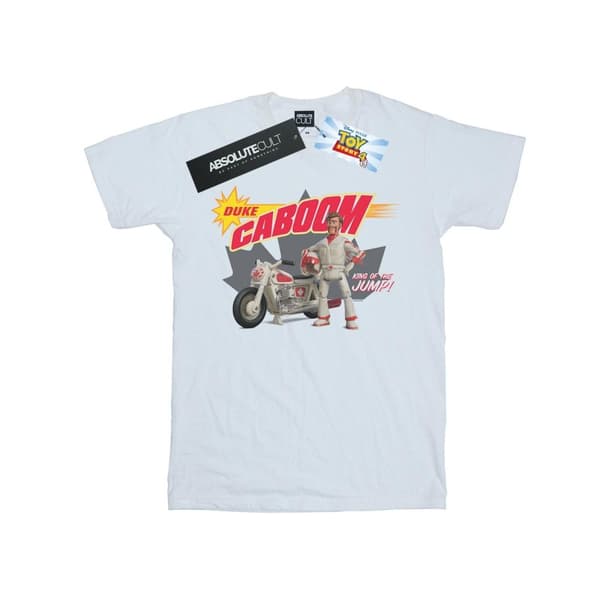 Disney Girls Toy Story 4 Duke Caboom King Of The Jump Cotton T-Shirt