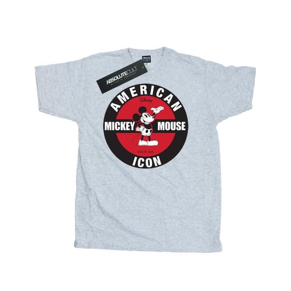 Disney Mens Musse Pigg American Icon T-shirt