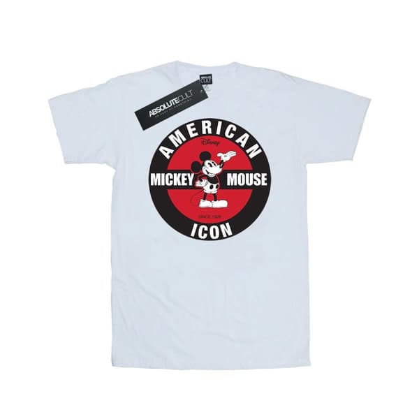 Disney Mens Musse Pigg American Icon T-shirt