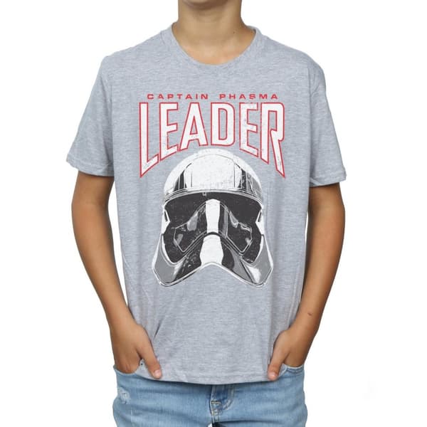 Star Wars Boys The Last Jedi Leader Helmet T-Shirt