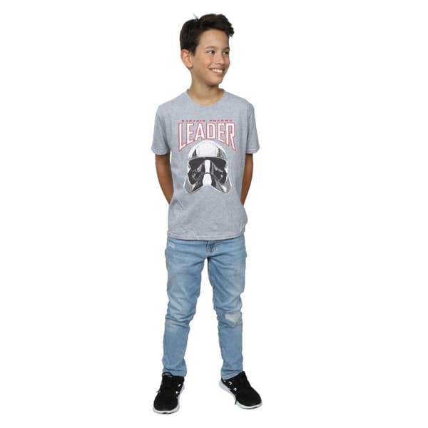 Star Wars Boys The Last Jedi Leader Helmet T-Shirt