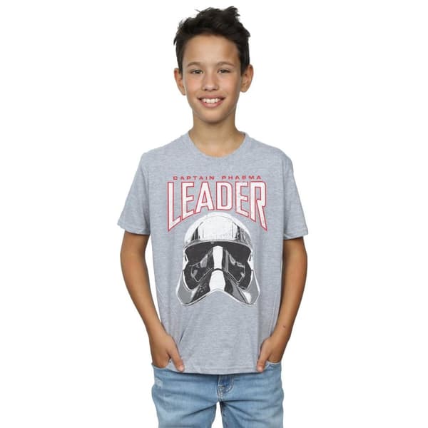Star Wars Boys The Last Jedi Leader Helmet T-Shirt