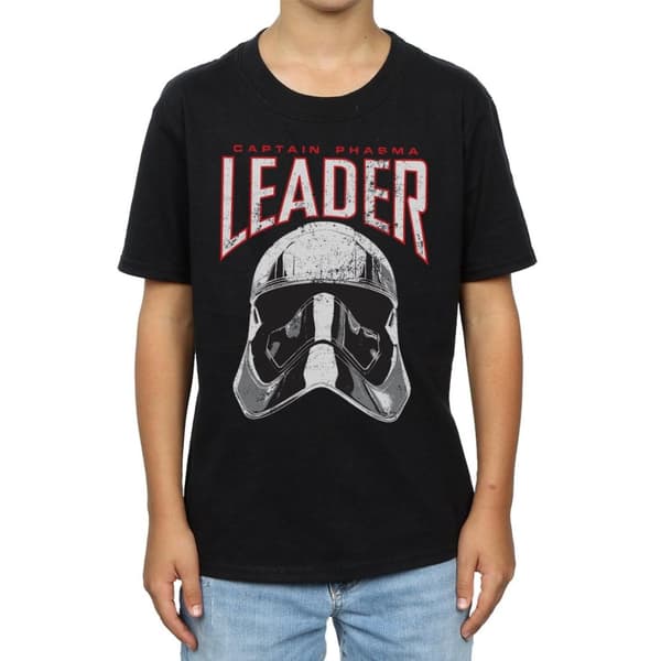 Star Wars Boys The Last Jedi Leader Helmet T-Shirt
