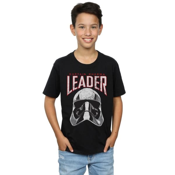 Star Wars Boys The Last Jedi Leader Helmet T-Shirt