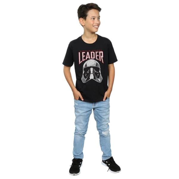 Star Wars Boys The Last Jedi Leader Helmet T-Shirt