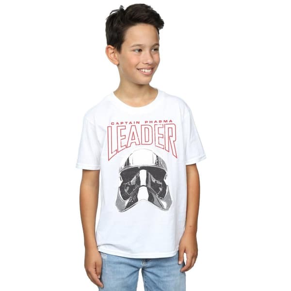 Star Wars Boys The Last Jedi Leader Helmet T-Shirt