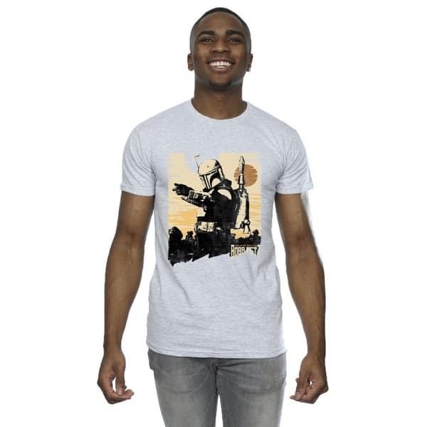 Star Wars Mens The Book Of Boba Fett Points T-Shirt
