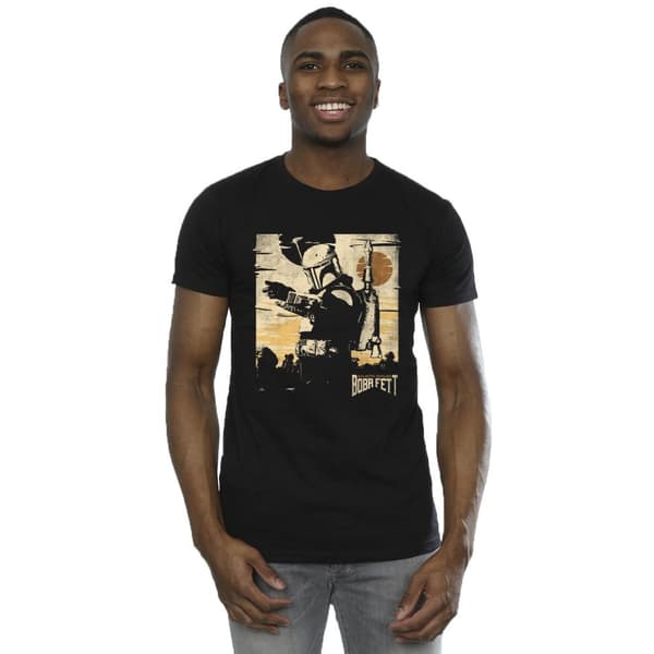 Star Wars Mens The Book Of Boba Fett Points T-Shirt