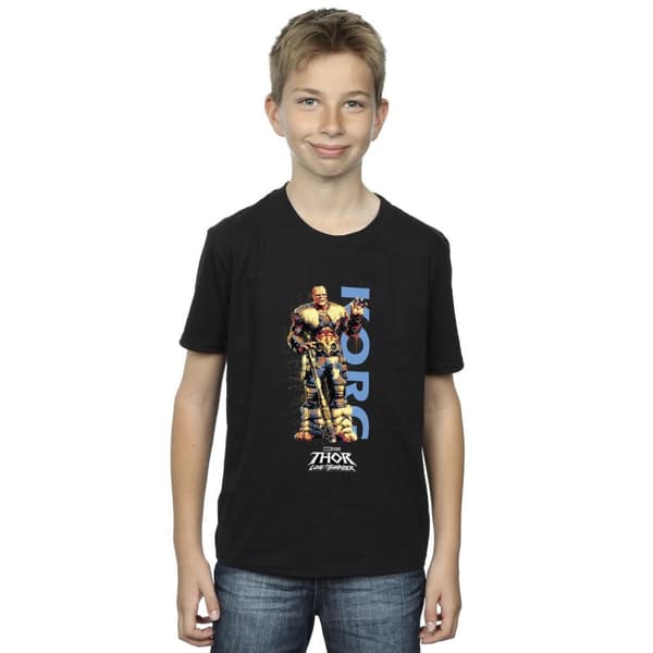 Marvel Boys Thor Love And Thunder Korg Wave T-Shirt