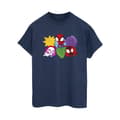 Miniatyrbild 1 av 4: Marvel Dam/Tjej Spidey And His Amazing Friends Faces Boyfriend-T-shirt i bomull