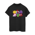 Miniatyrbild 1 av 4: Marvel Dam/Tjej Spidey And His Amazing Friends Faces Boyfriend-T-shirt i bomull