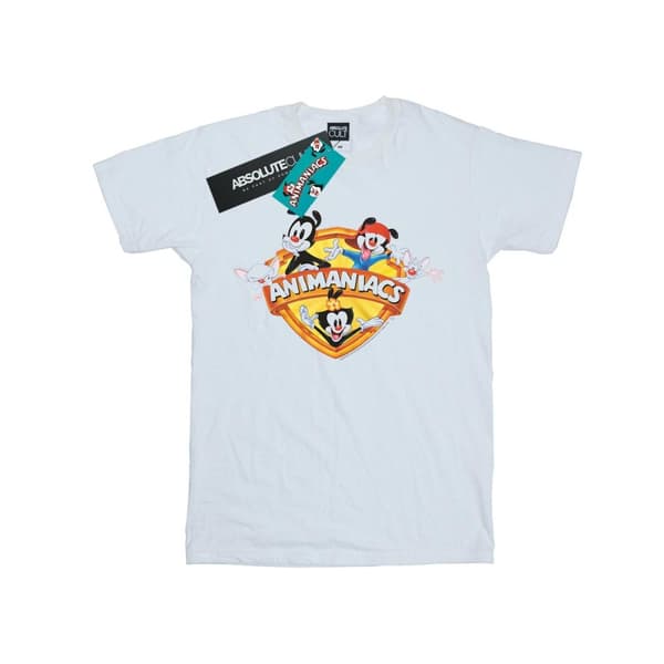 Animaniacs Group Shield T-shirt i bomull för flickor
