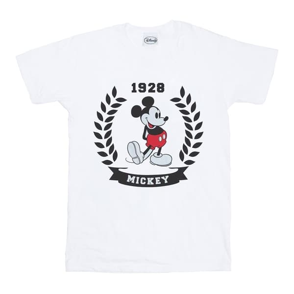 Disney Dam/Tjej Musse Pigg Laurel Bomull Boyfriend T-shirt