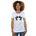 Miniatyrbillede 2 af 3: Disney Womens/Ladies Mickey Minnie Kiss Silhouette Cotton T-Shirt