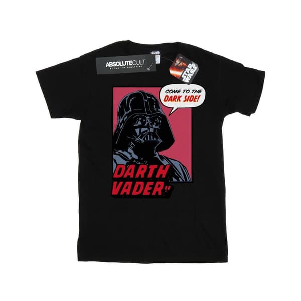 Star Wars Mens Come To The Dark Side T-Shirt Black 3XL