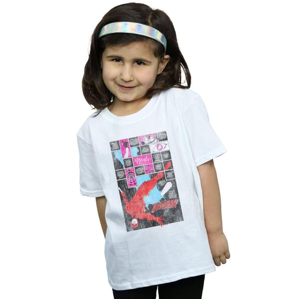 Marvel Girls Daredevil Comic Panels Cotton T-Shirt