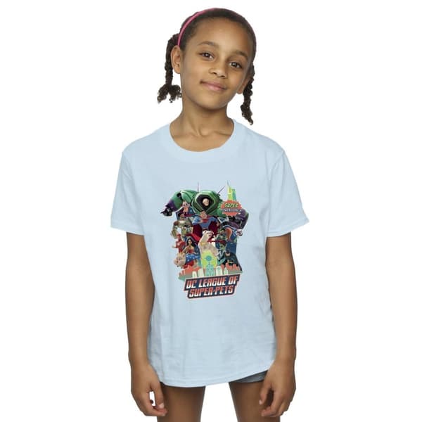 DC Comics Girls DC Comics DC League Of Super-Pets Super Powered Pack Cotton T-Shirt