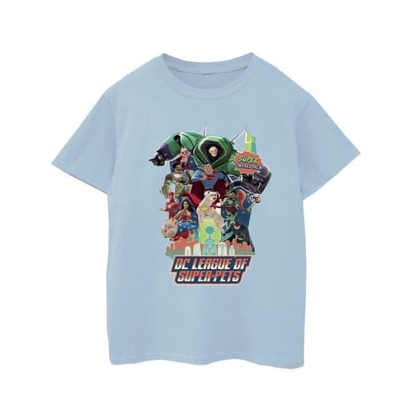 DC Comics Girls DC Comics DC League Of Super-Pets Super Powered Pack Cotton T-Shirt
